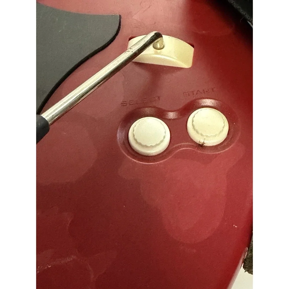 Sony red guitar